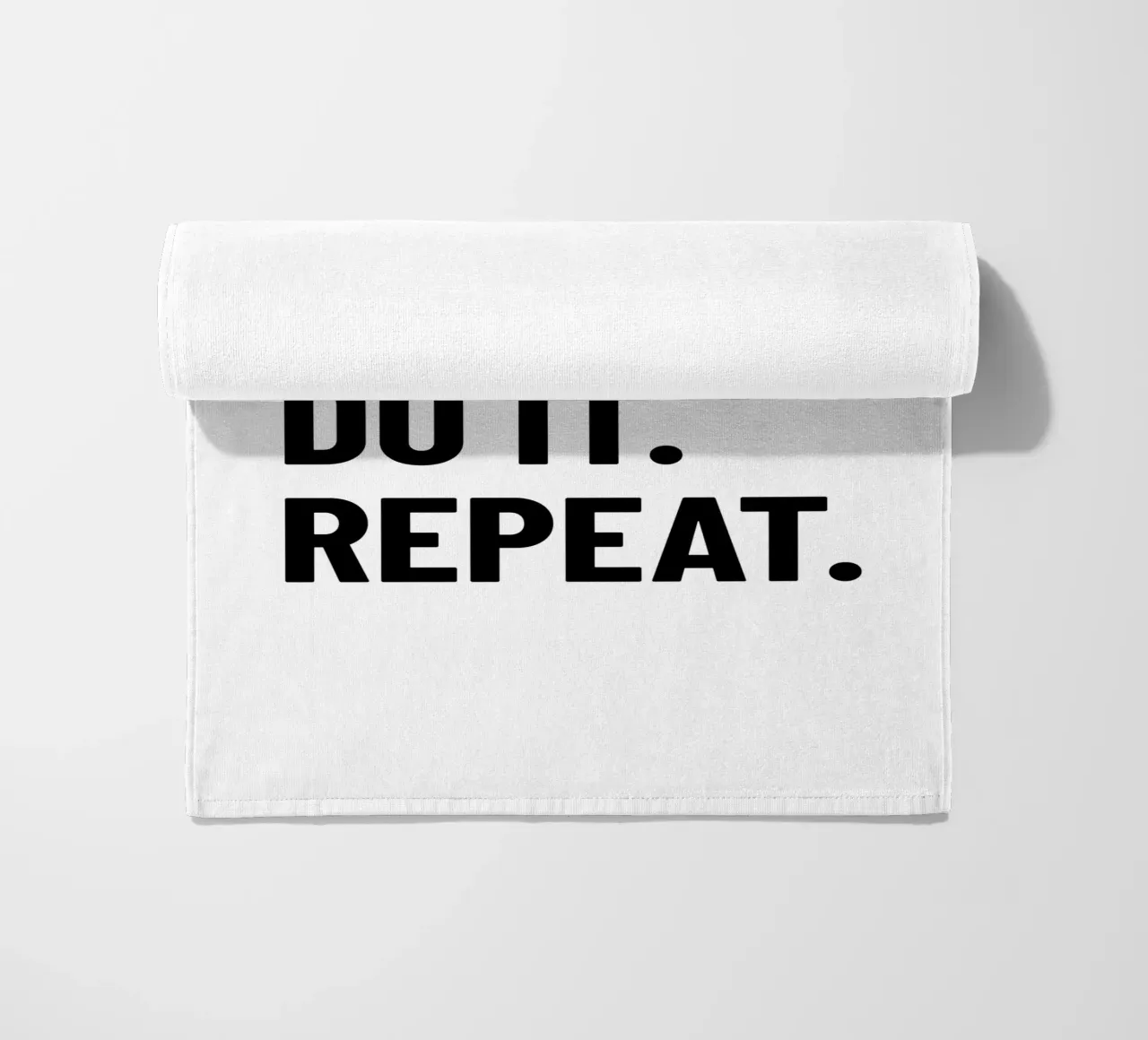 Motivation: Do it. Repeat. black. Inspiration. telo mare da RB-Quotes