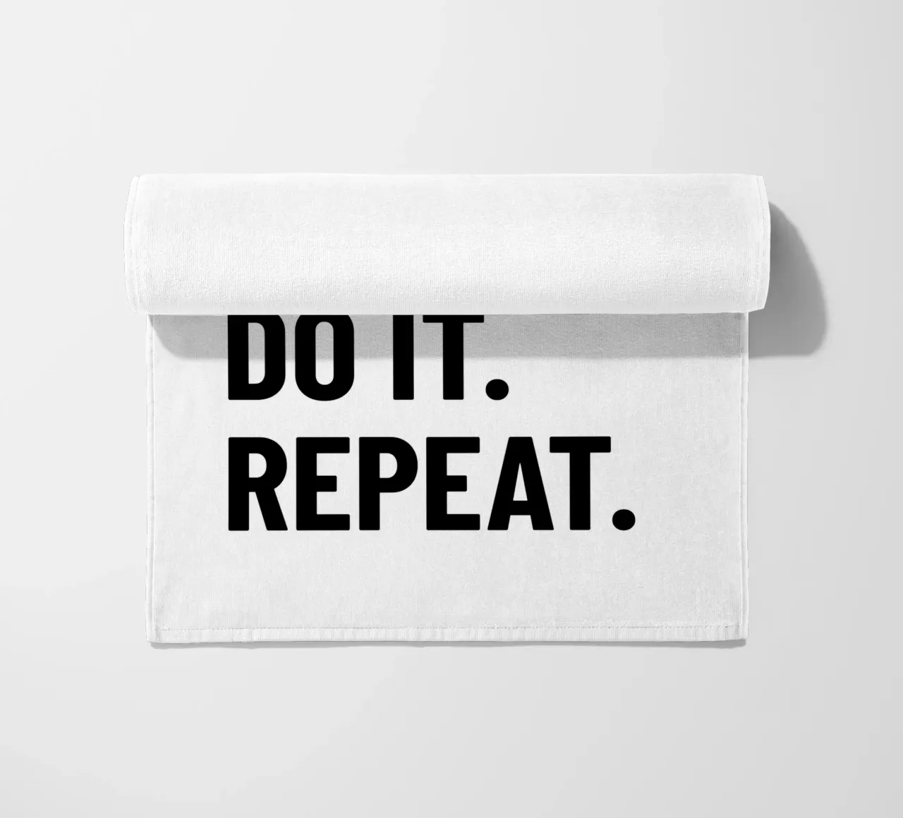 Motivation: Do it. Repeat. black. Inspiration. telo mare da RB-Quotes