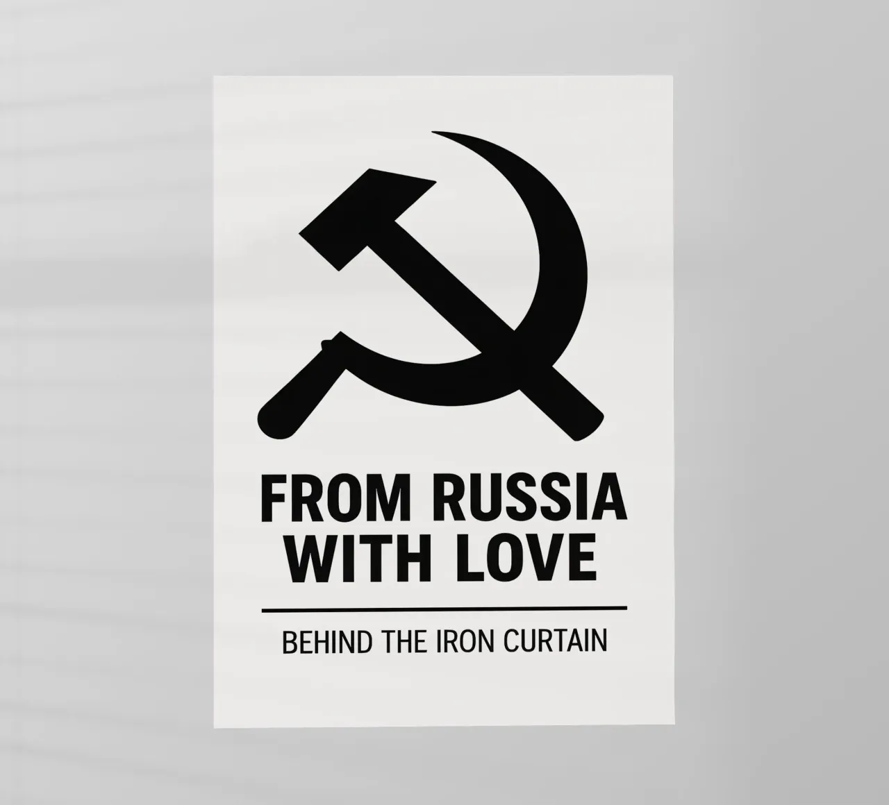 From Russia With Love Print pellicola backlit da MoviesArt