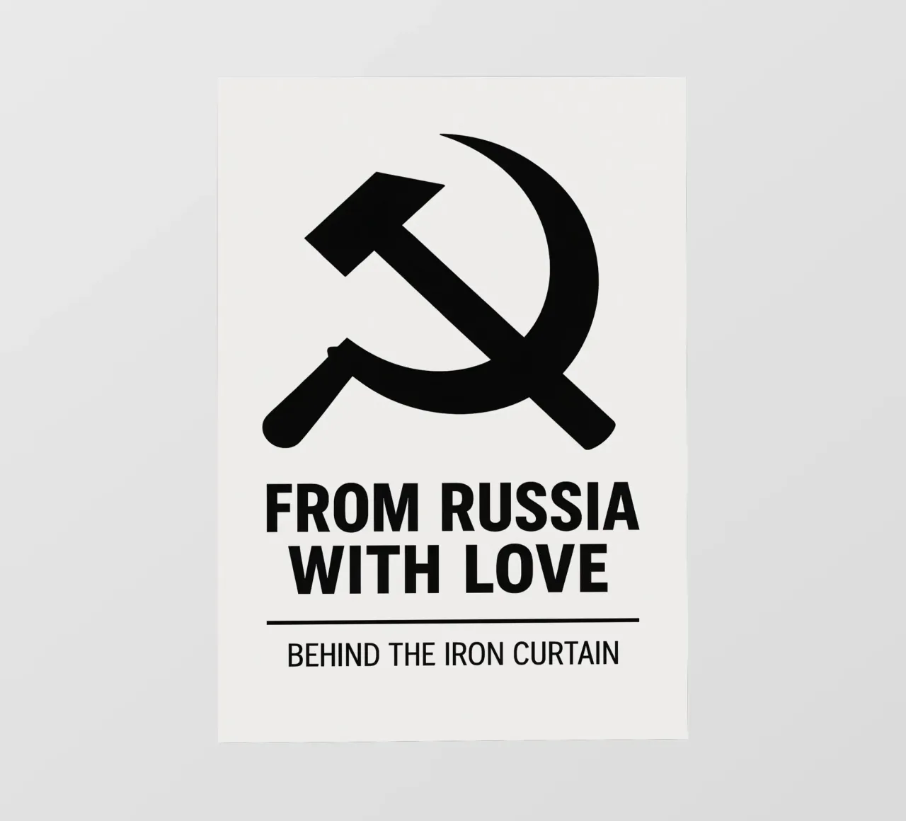 From Russia With Love Print pellicola backlit da MoviesArt