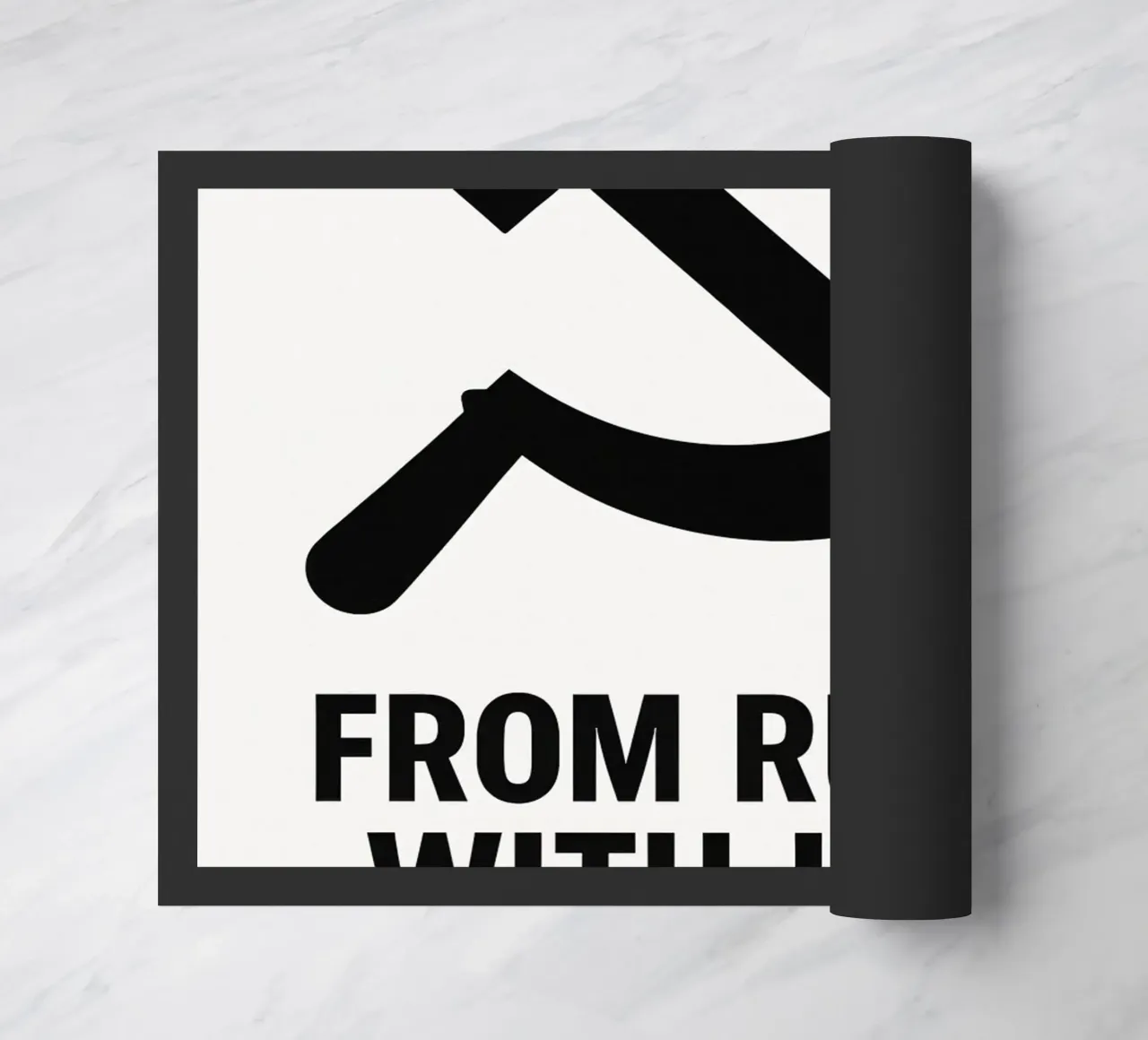 From Russia With Love Print zerbino da MoviesArt
