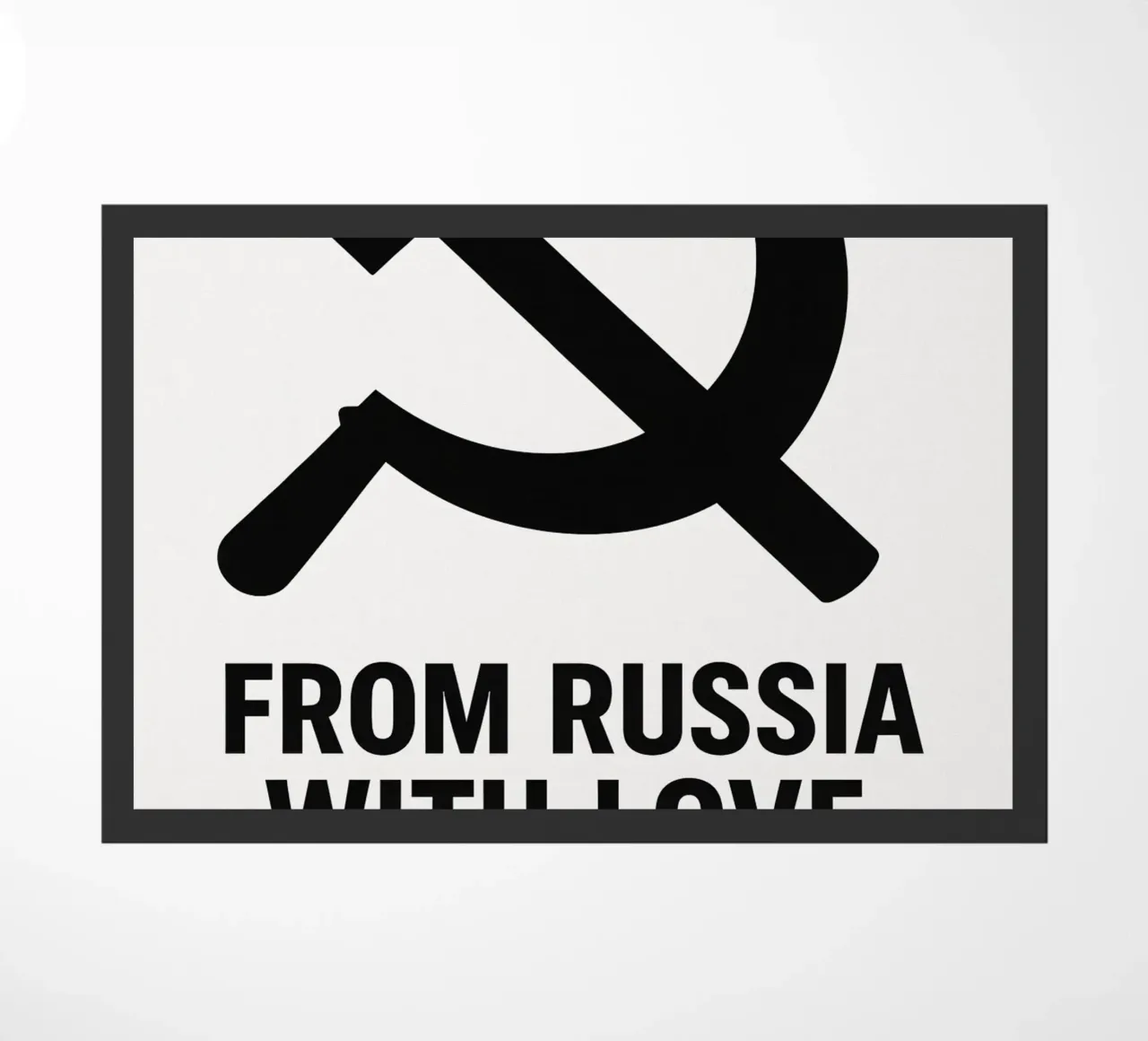 From Russia With Love Print zerbino da MoviesArt