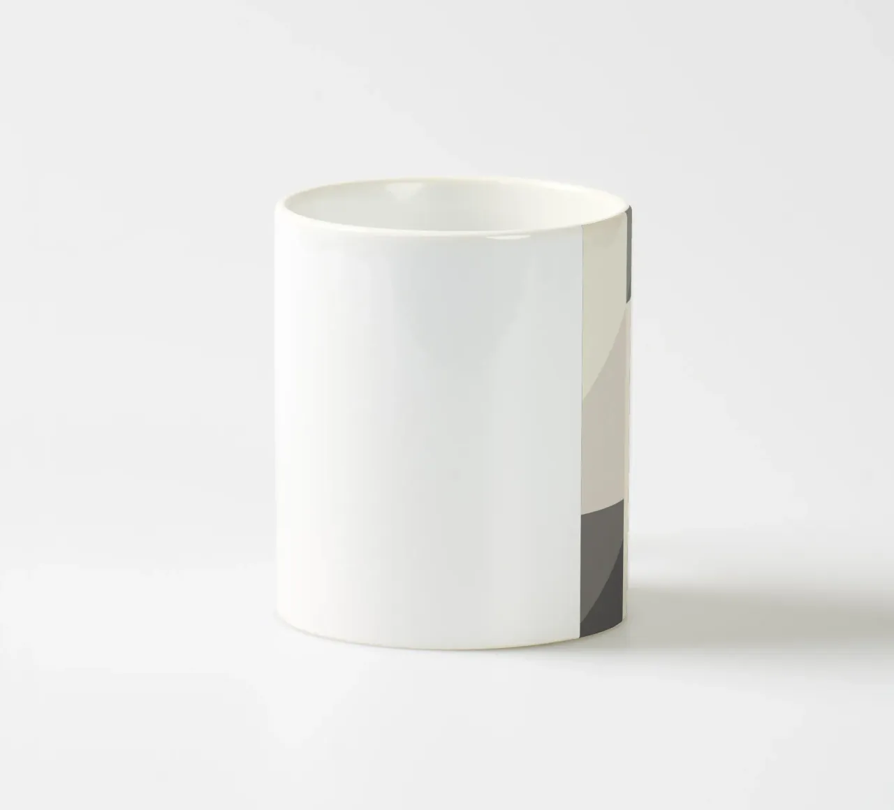 Cremige Farbblöcke Keramik Tasse von Little Dean