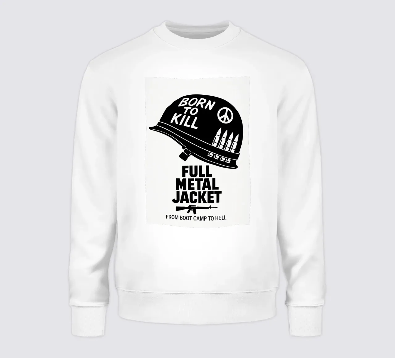Full Metal Jacket Print felpa da MoviesArt