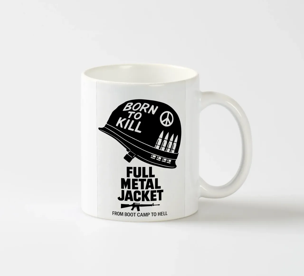 Full Metal Jacket Print tazza in ceramica da MoviesArt
