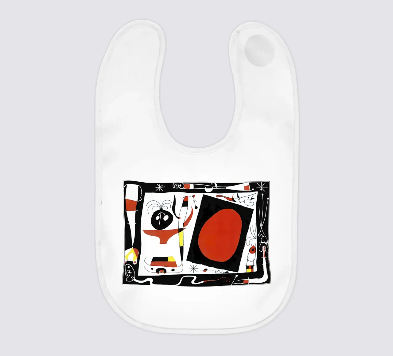 Joan Miro Donna con specchio bavaglino da phillipp veisenberg
