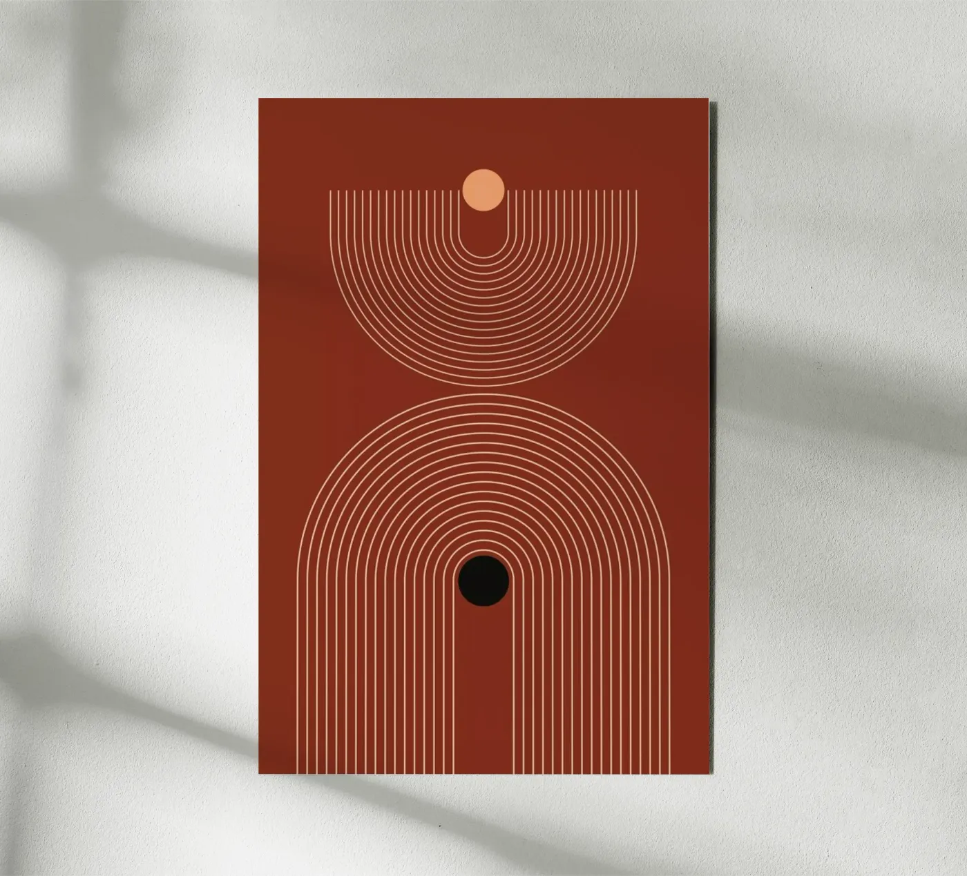 Boho Rainbow alluminio dibond da Mottos by Sinan Saydik