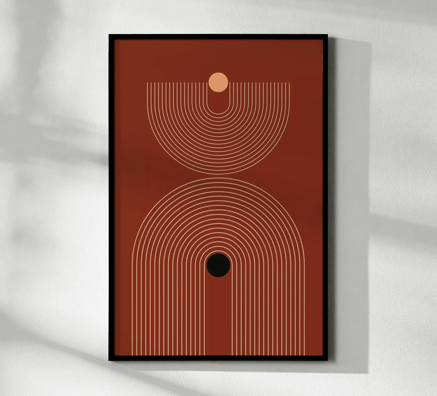 Boho Rainbow Poster von Mottos by Sinan Saydik