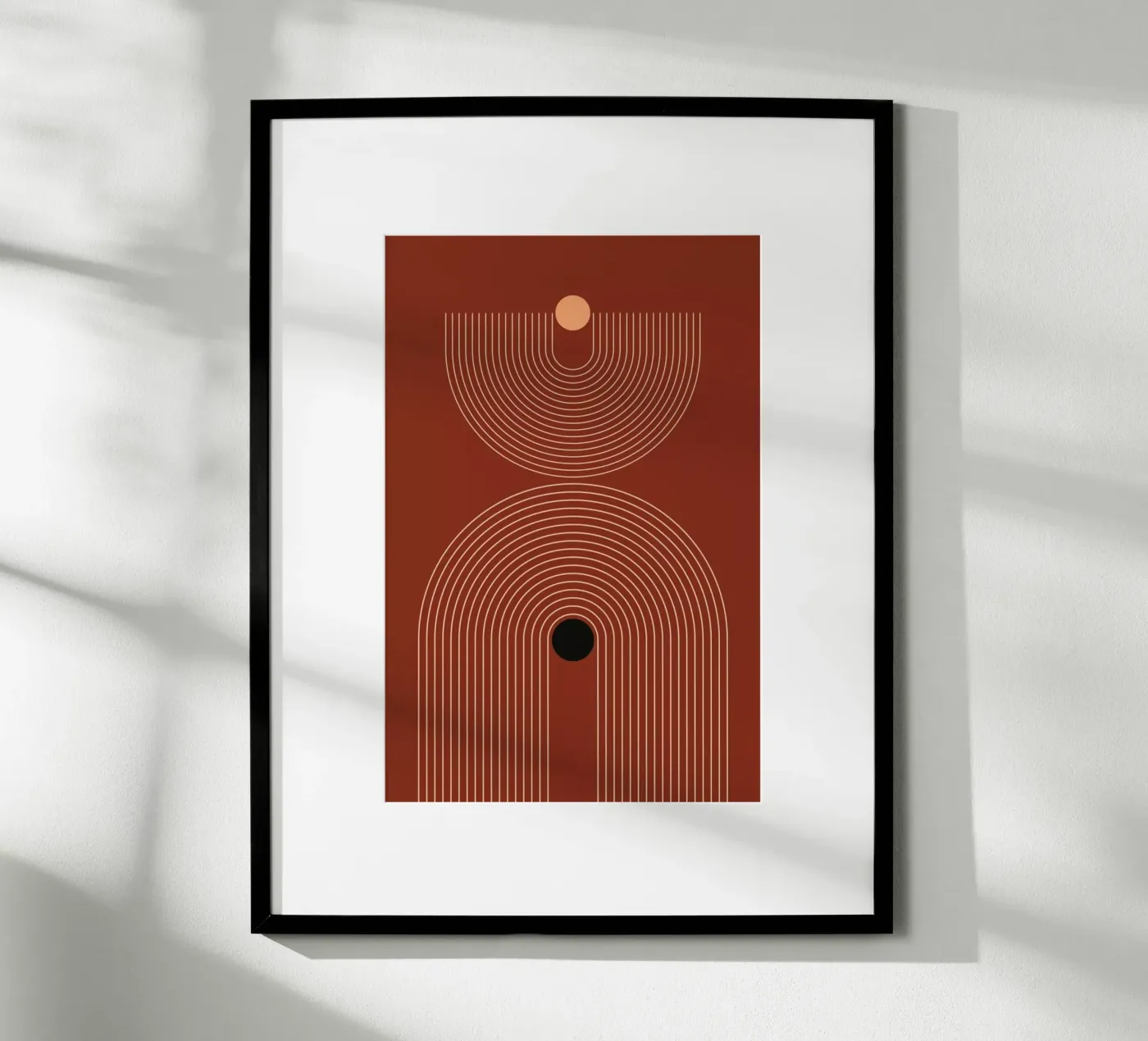 Boho Rainbow poster by Mottos by Sinan Saydik