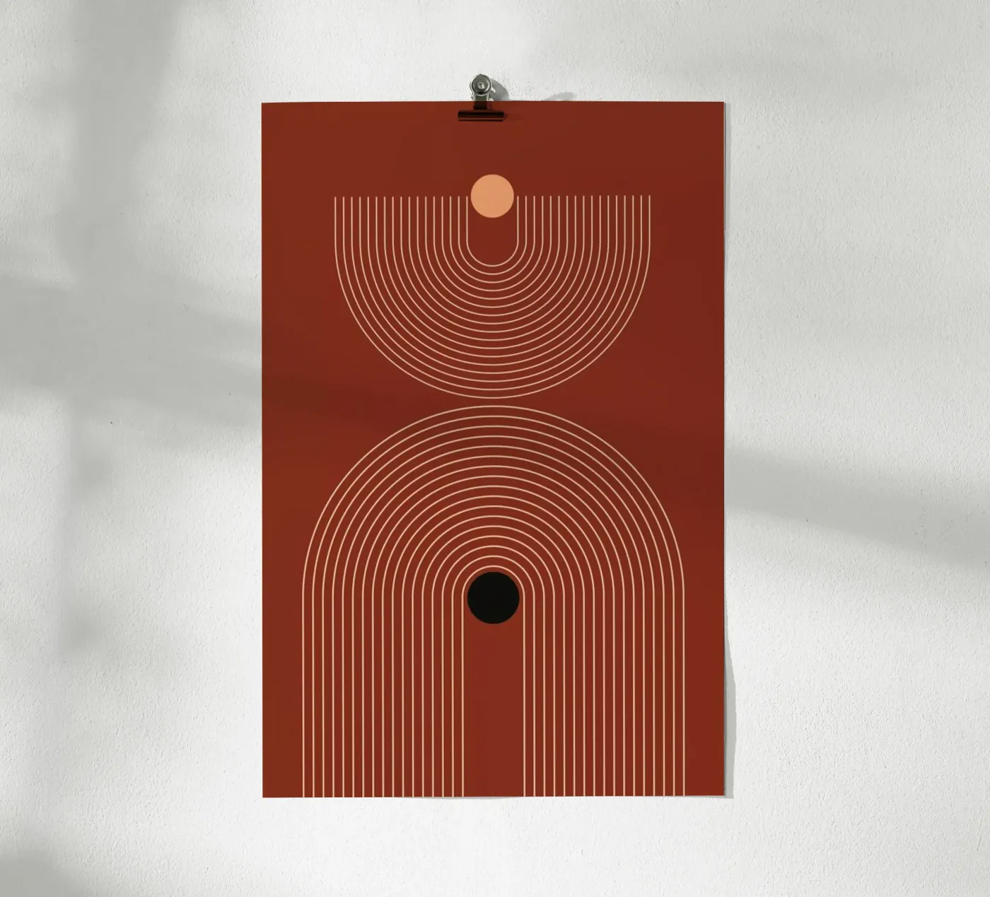 Boho Rainbow poster by Mottos by Sinan Saydik