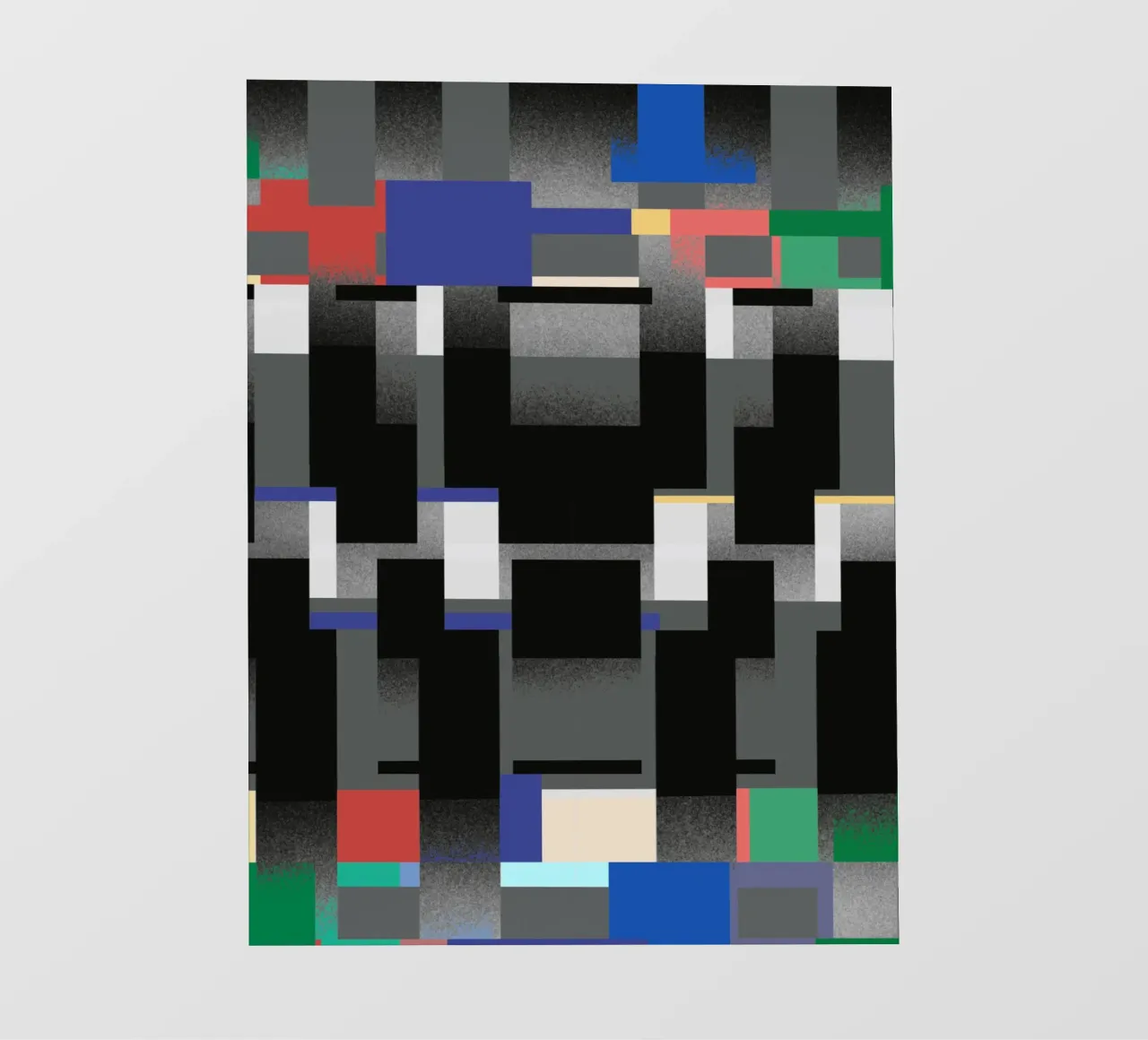 Modello Glitches 06 pellicola backlit da Little Dean