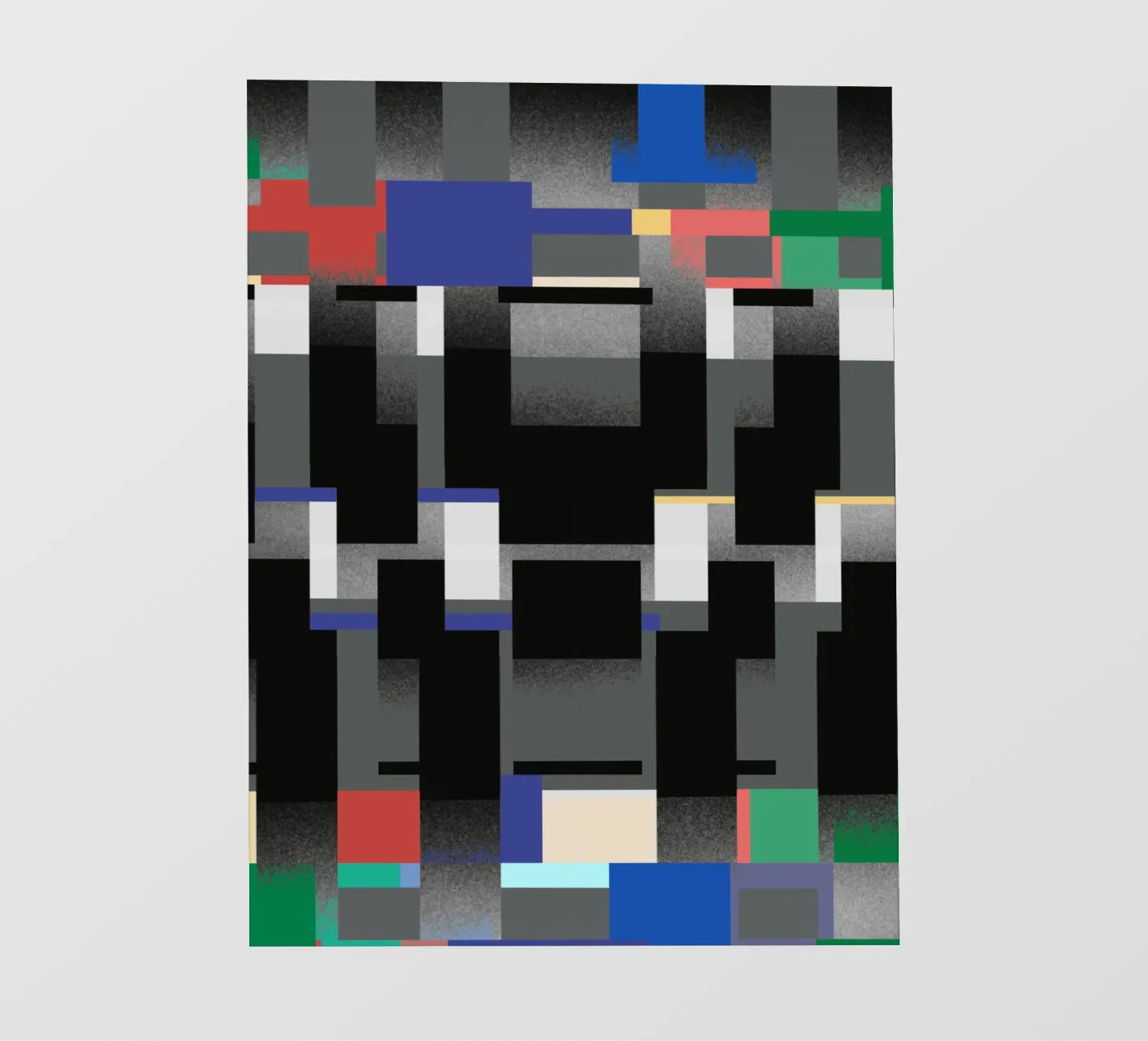 Modello Glitches 06 pellicola backlit da Little Dean