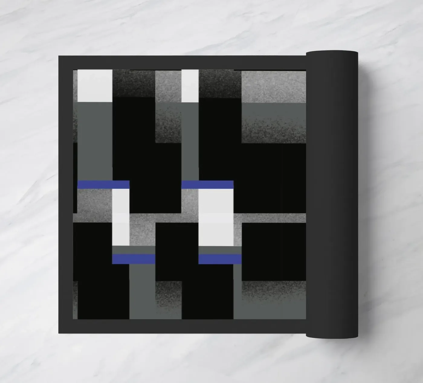 Glitches pattern 06 paillasson de Little Dean