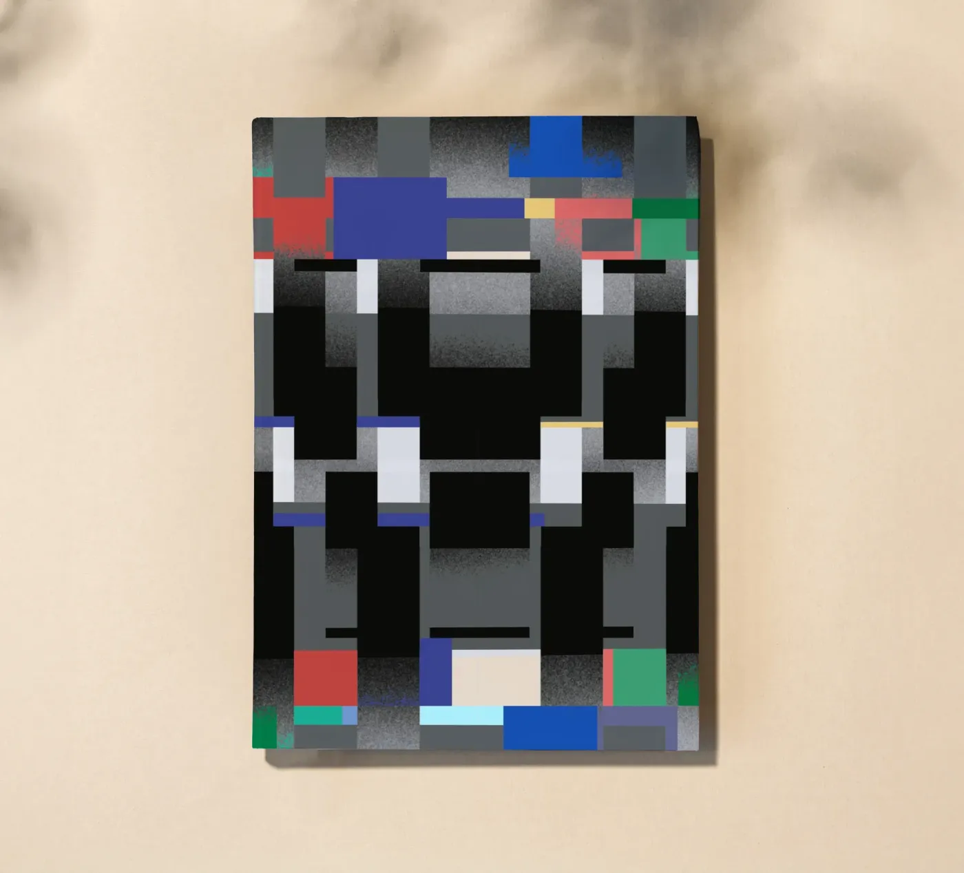 Glitches pattern 06 notebook by Little Dean