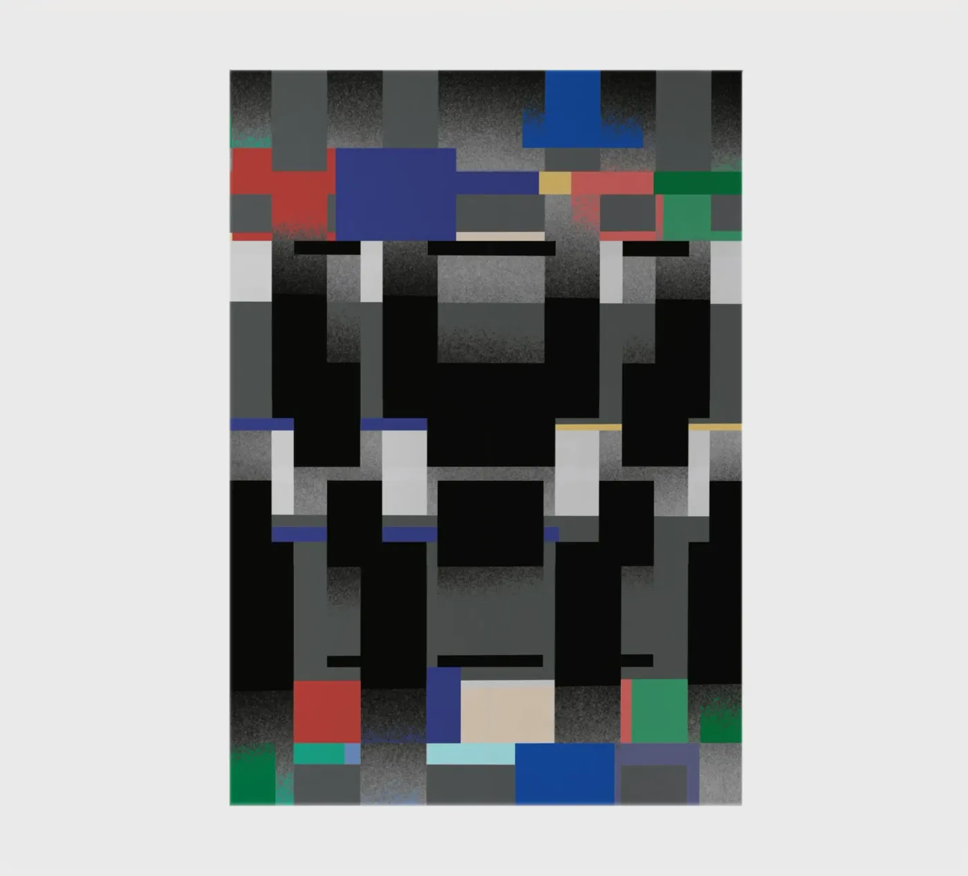 Glitches pattern 06 notebook by Little Dean