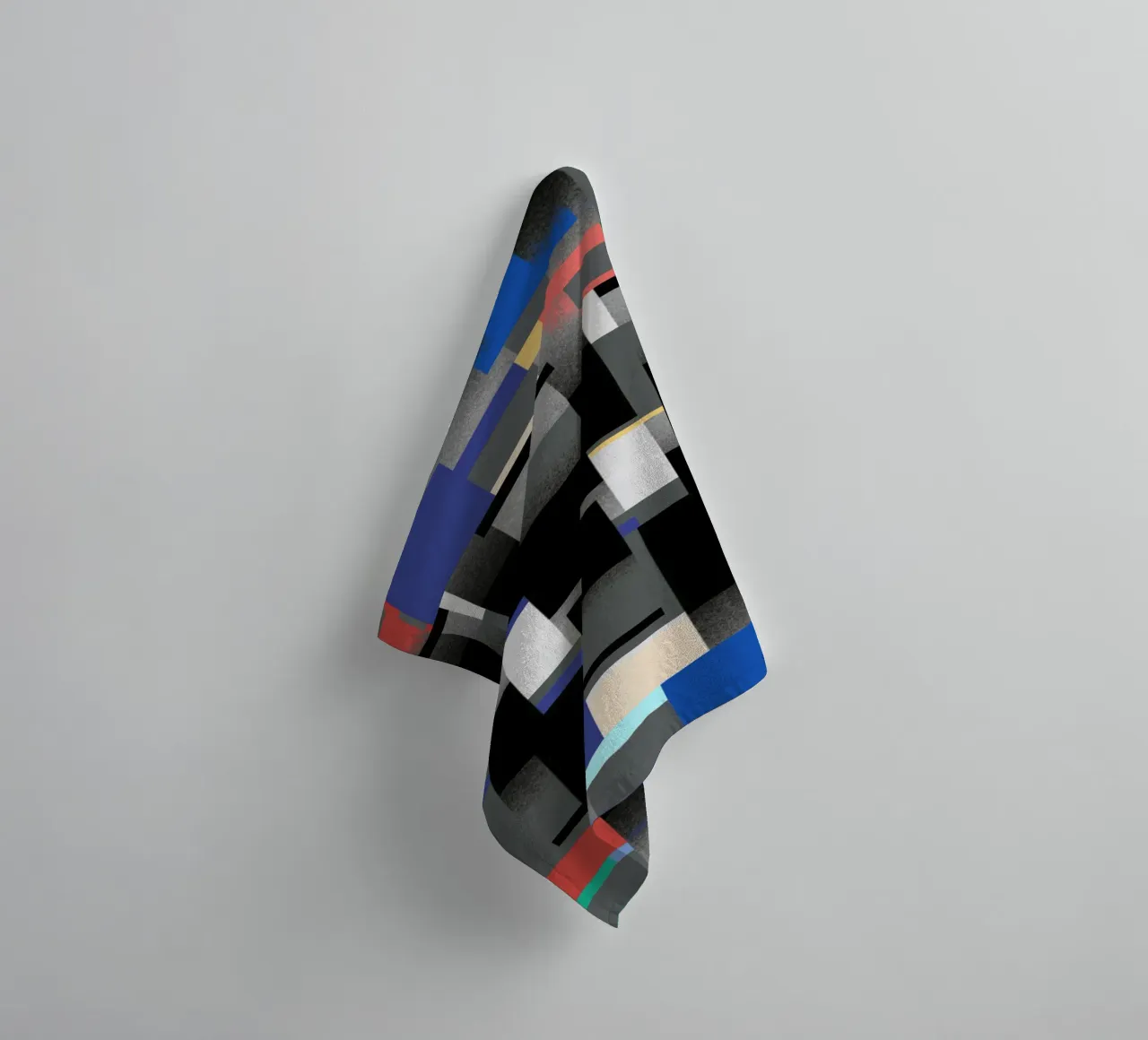 Modello Glitches 06 asciugamano da bagno da Little Dean