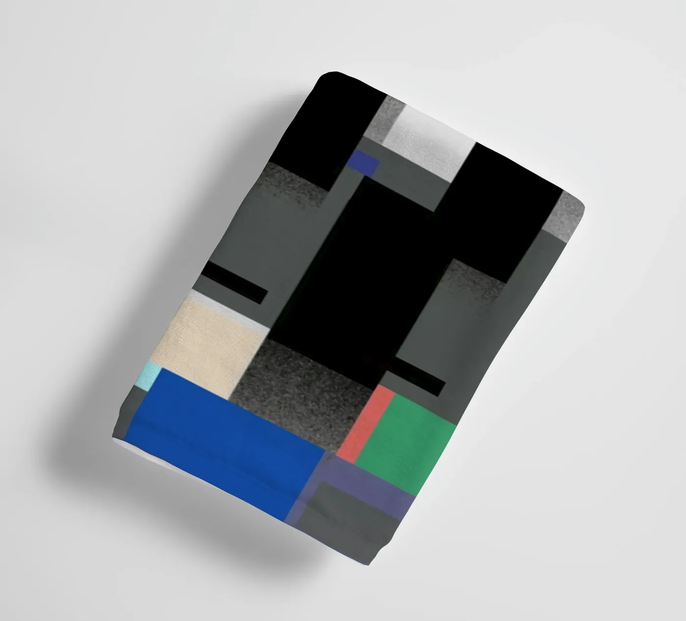 Glitches pattern 06 towel by Little Dean