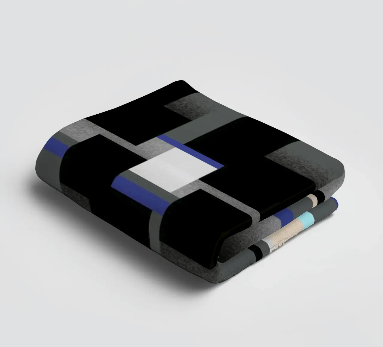 Modello Glitches 06 asciugamano da bagno da Little Dean