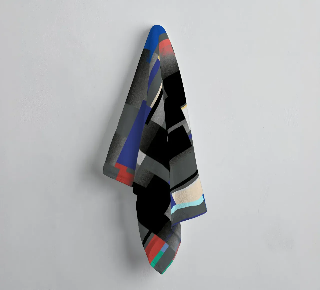 Modello Glitches 06 asciugamano da bagno da Little Dean