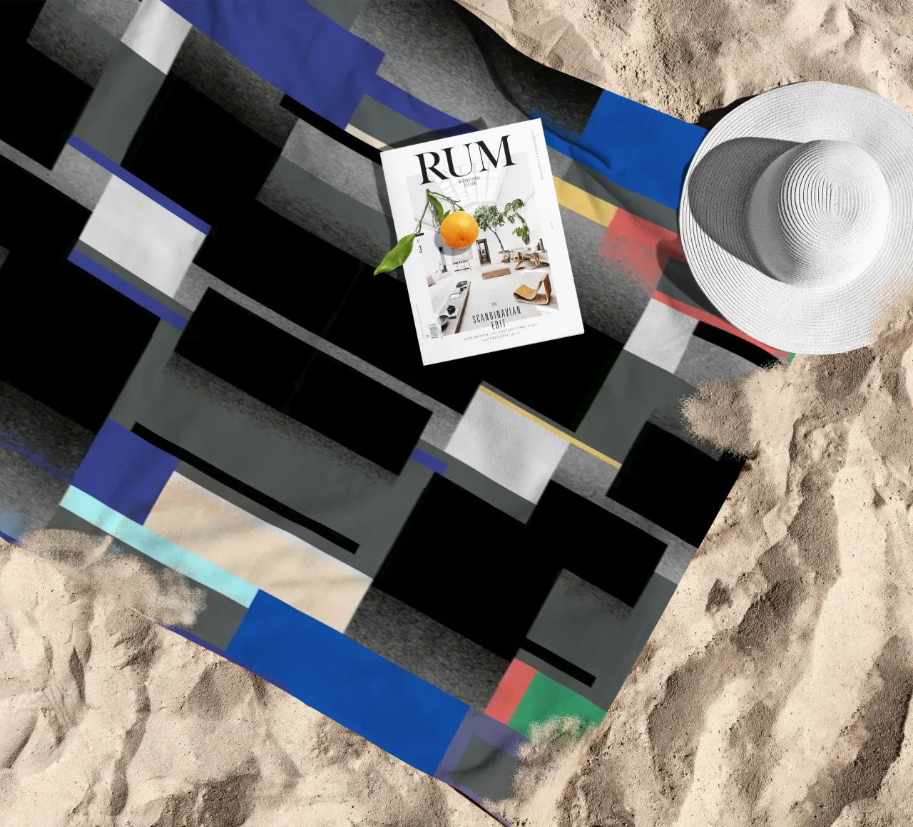 Modello Glitches 06 telo mare da Little Dean