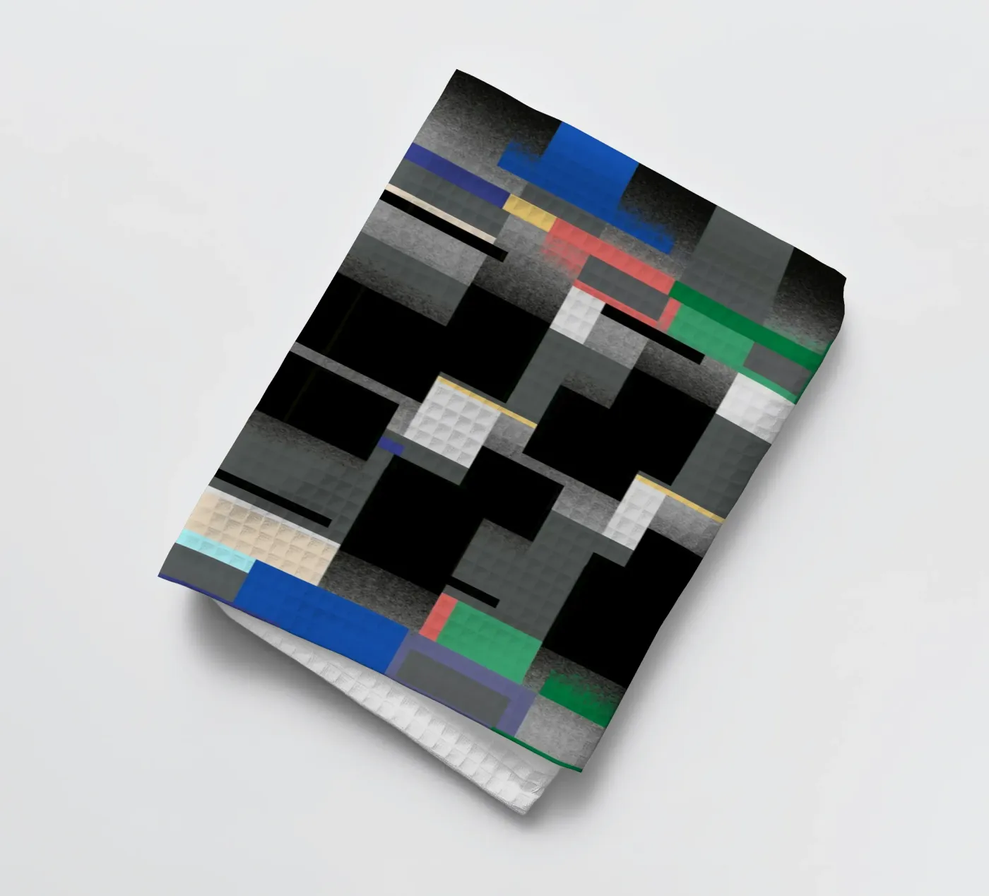 Glitches motif 06 torchon de Little Dean