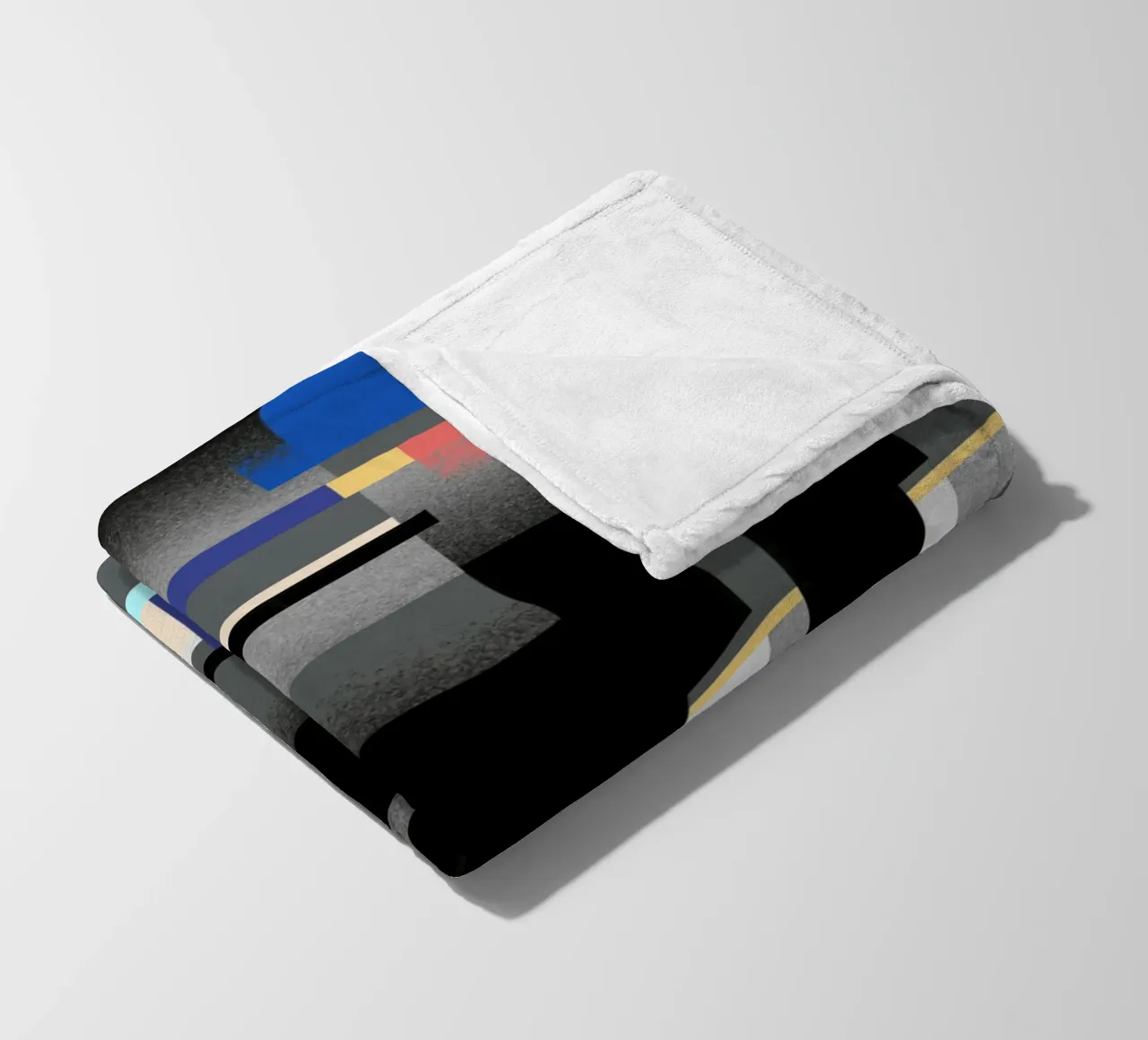 Glitches pattern 06 Fleecedecke von Little Dean