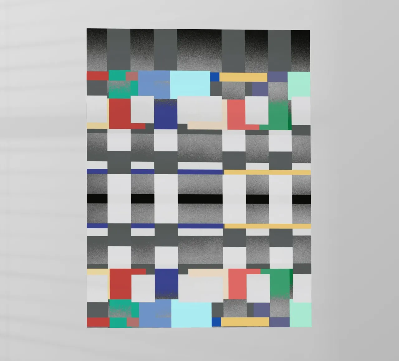 Modello Glitches 07 pellicola backlit da Little Dean