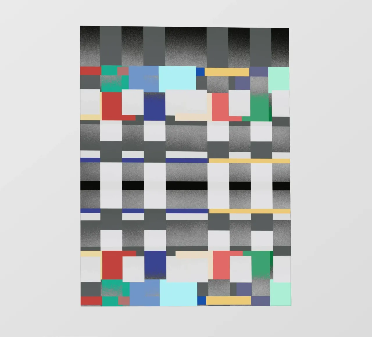 Modello Glitches 07 pellicola backlit da Little Dean