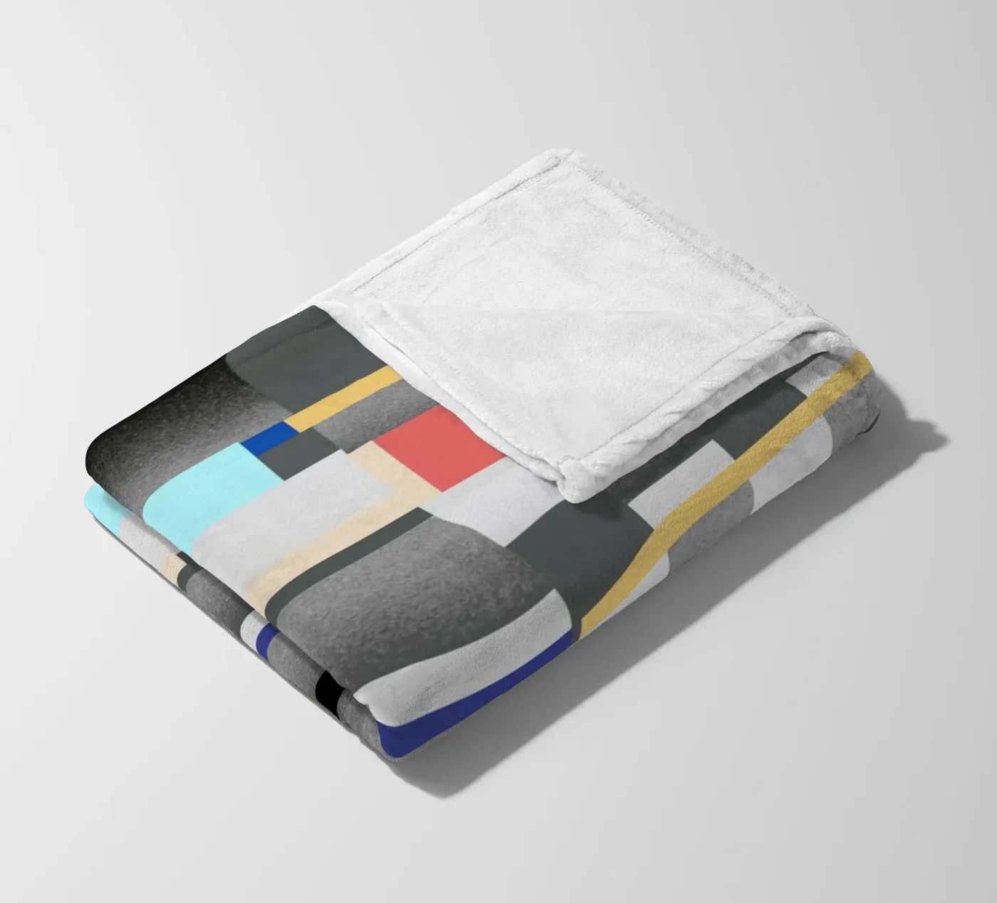 Glitches pattern 07 fleecedeken van Little Dean