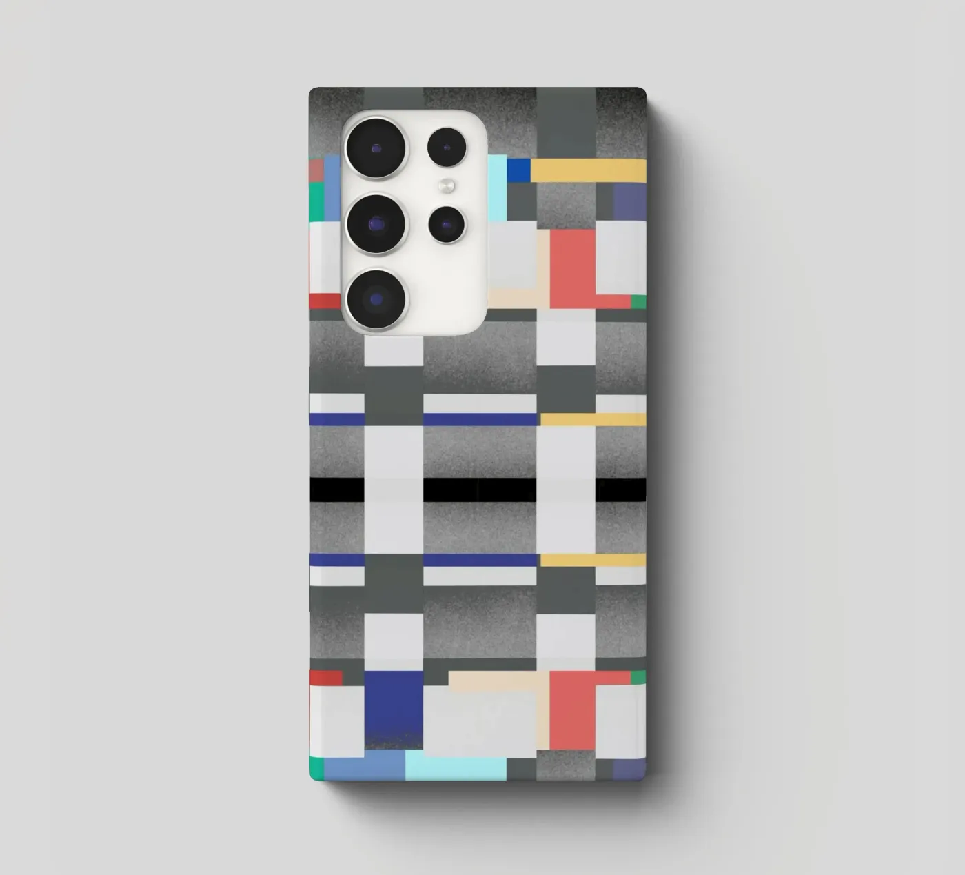 Glitches pattern 07 samsung phone case by Little Dean