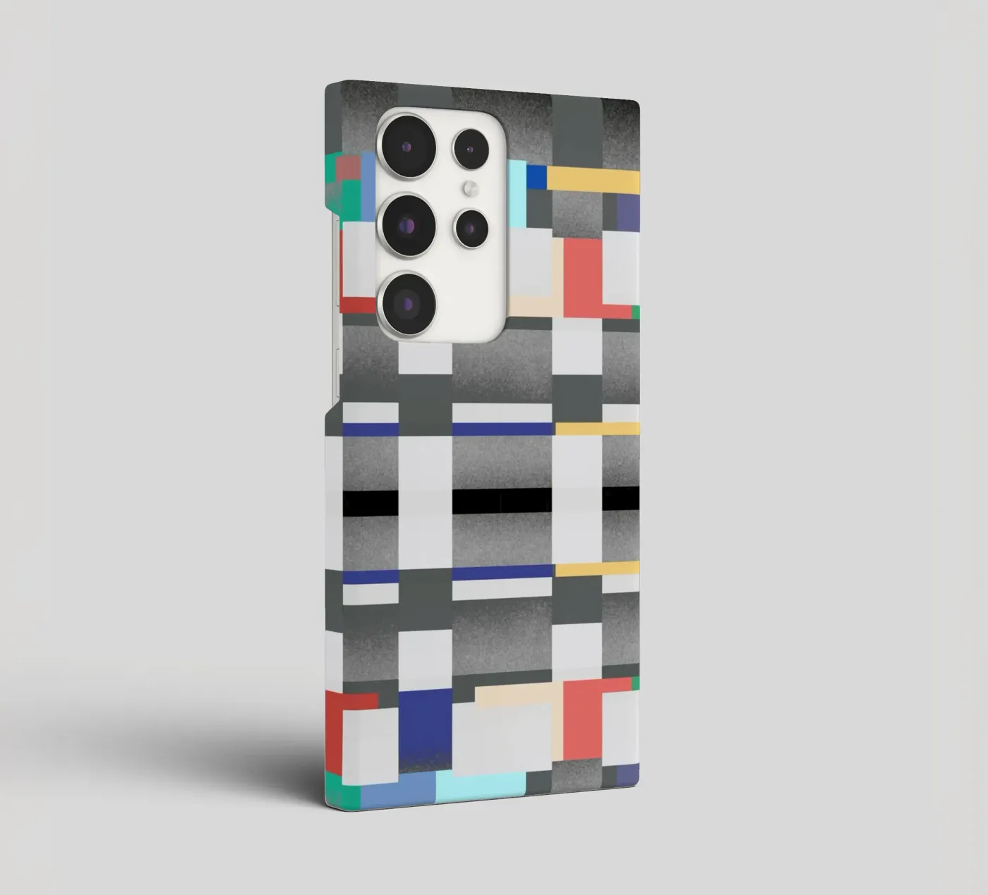 Glitches pattern 07 samsung phone case by Little Dean
