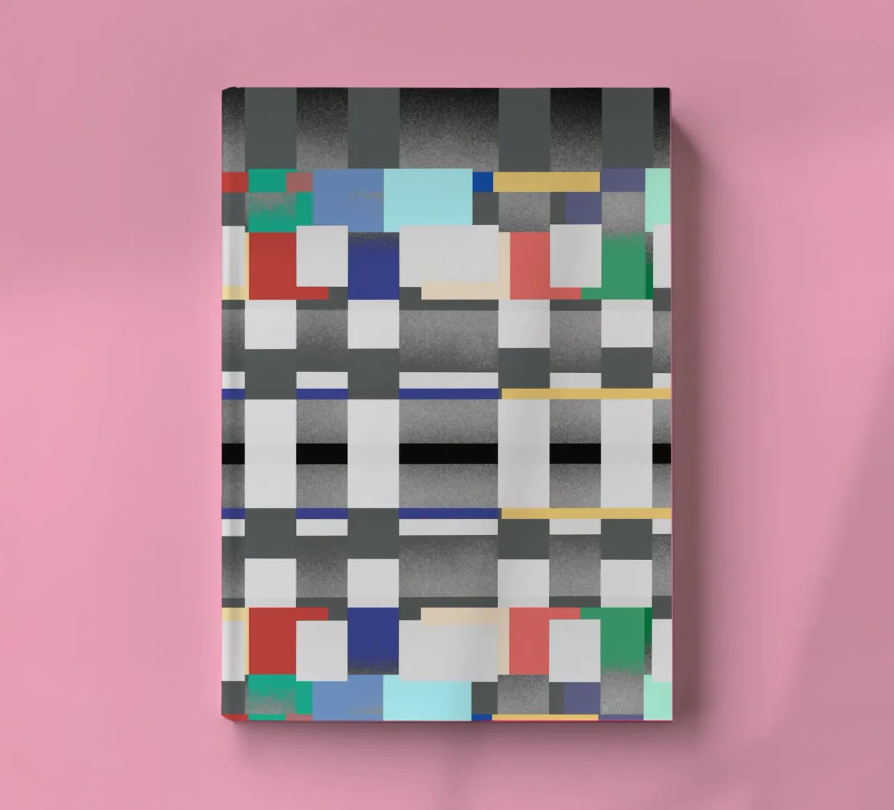 Glitches pattern 07 notebook by Little Dean