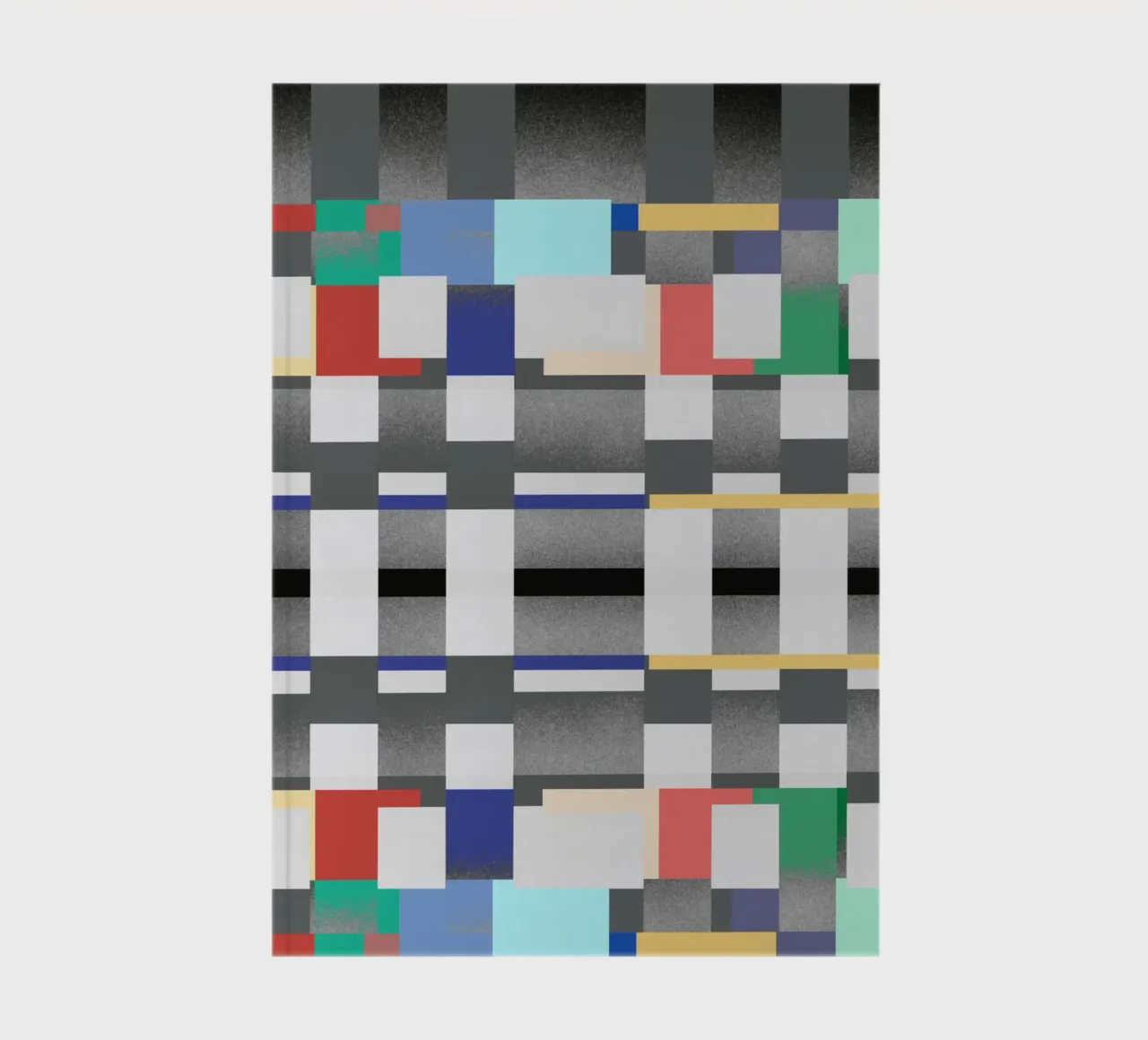 Glitches pattern 07 notebook by Little Dean