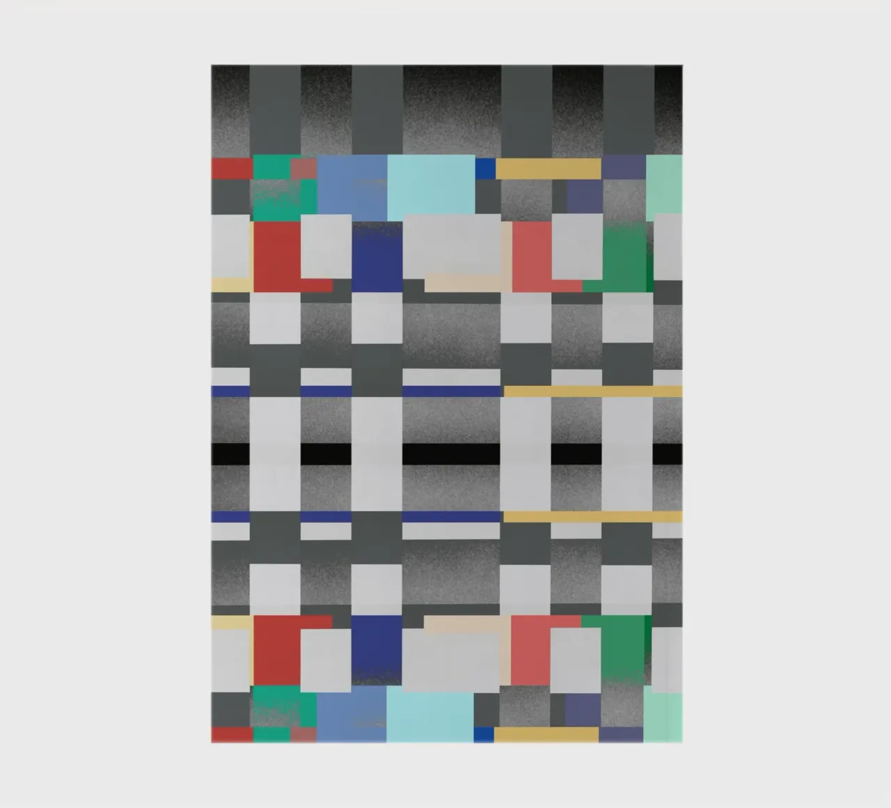 Glitches pattern 07 notebook by Little Dean