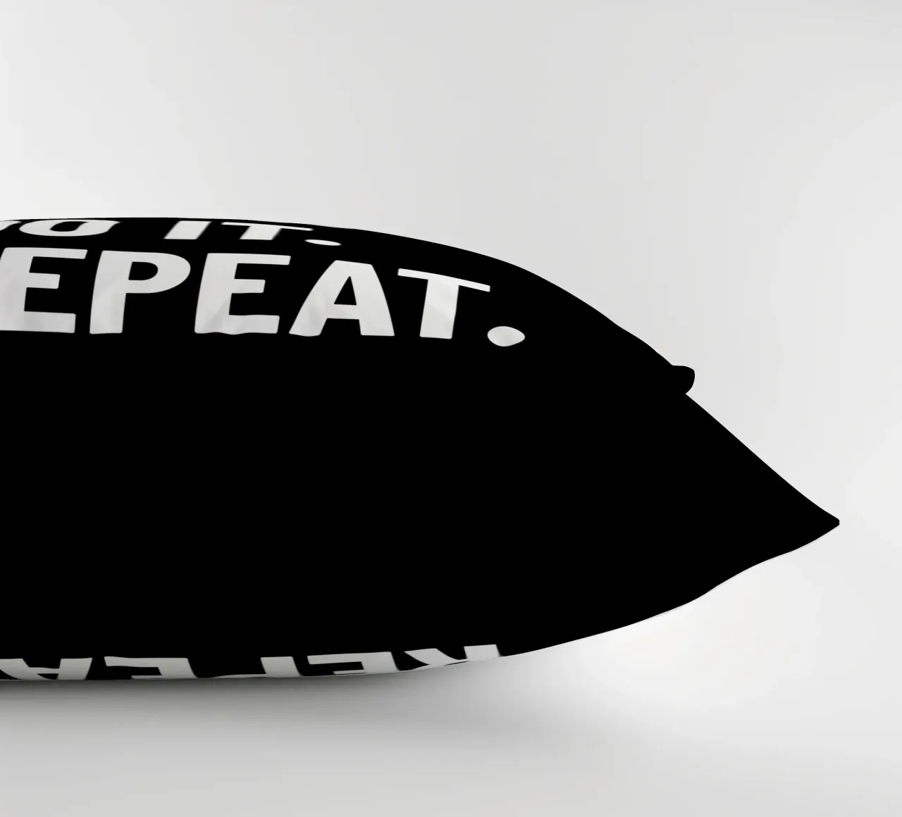 Motivation: Do it. Repeat. white. Inspiration. cuscino da RB-Quotes