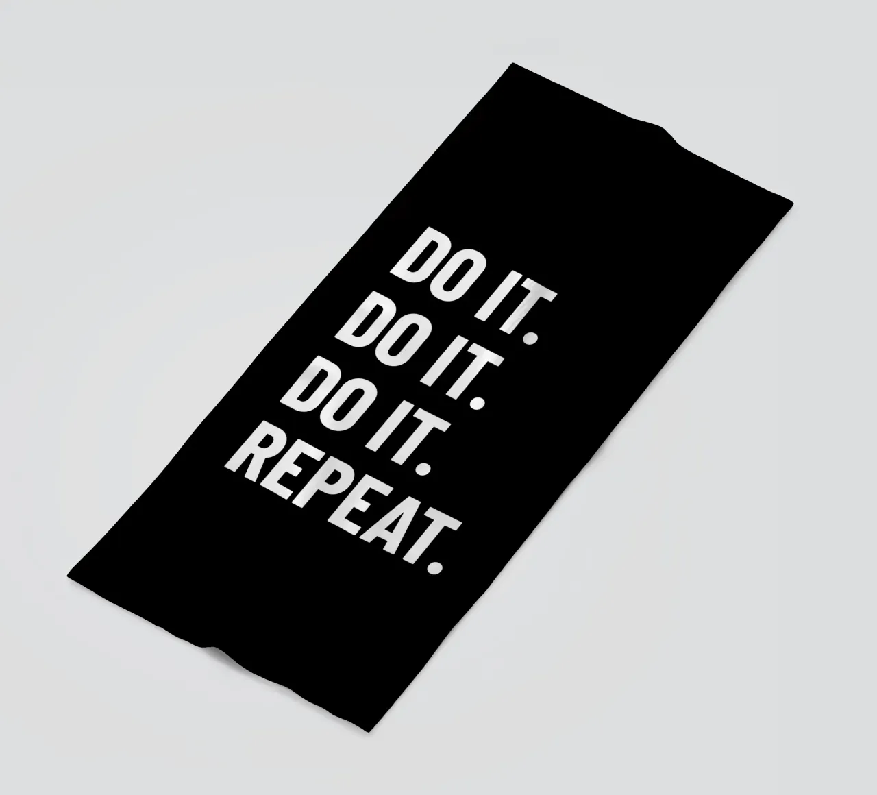 Motivation: Do it. Repeat. white. Inspiration. telo mare da RB-Quotes