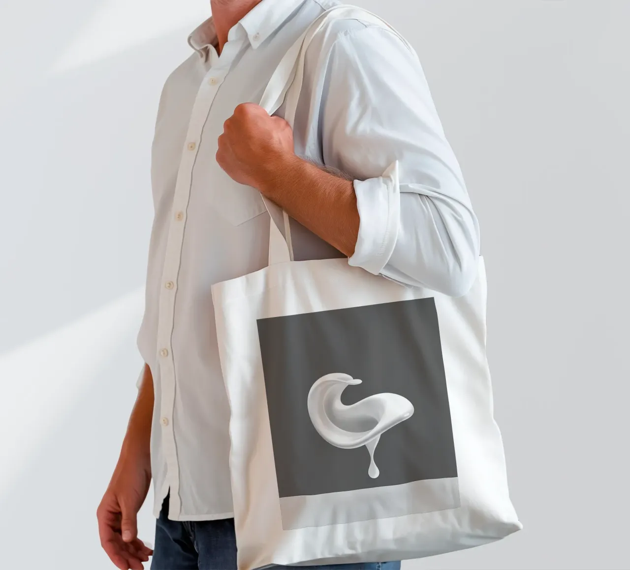 Abstrakt Ohrstruktur borsa in juta da kosinsart.gallery