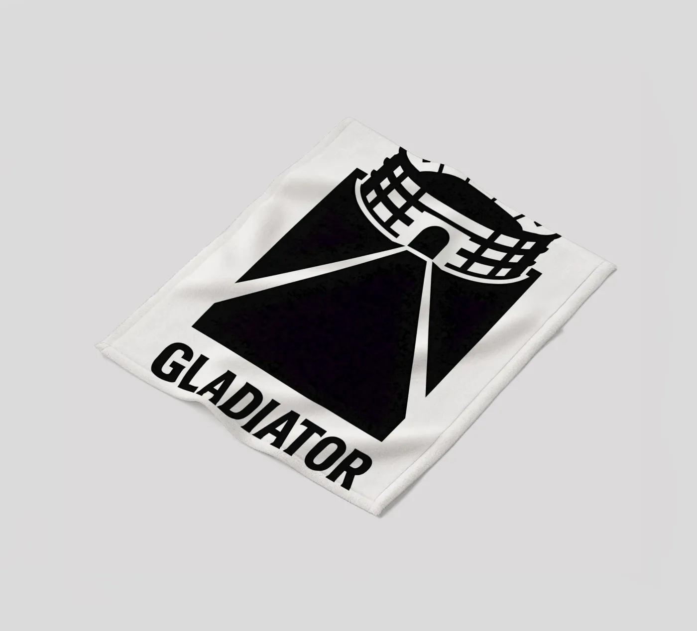 Gladiator Print Fleecedecke von MoviesArt
