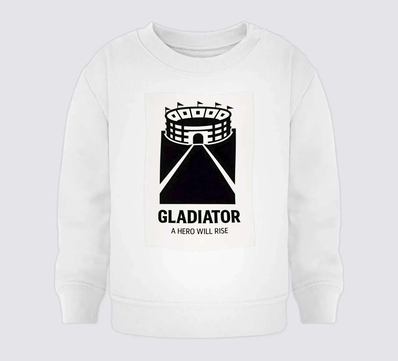 Gladiator Print felpa neonato da MoviesArt