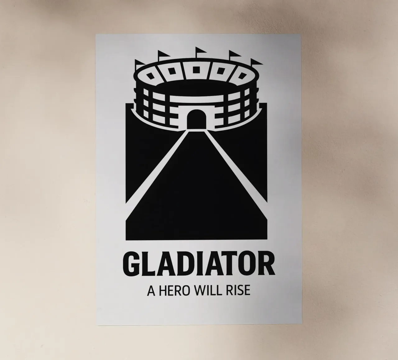 Gladiator Print pellicola backlit da MoviesArt