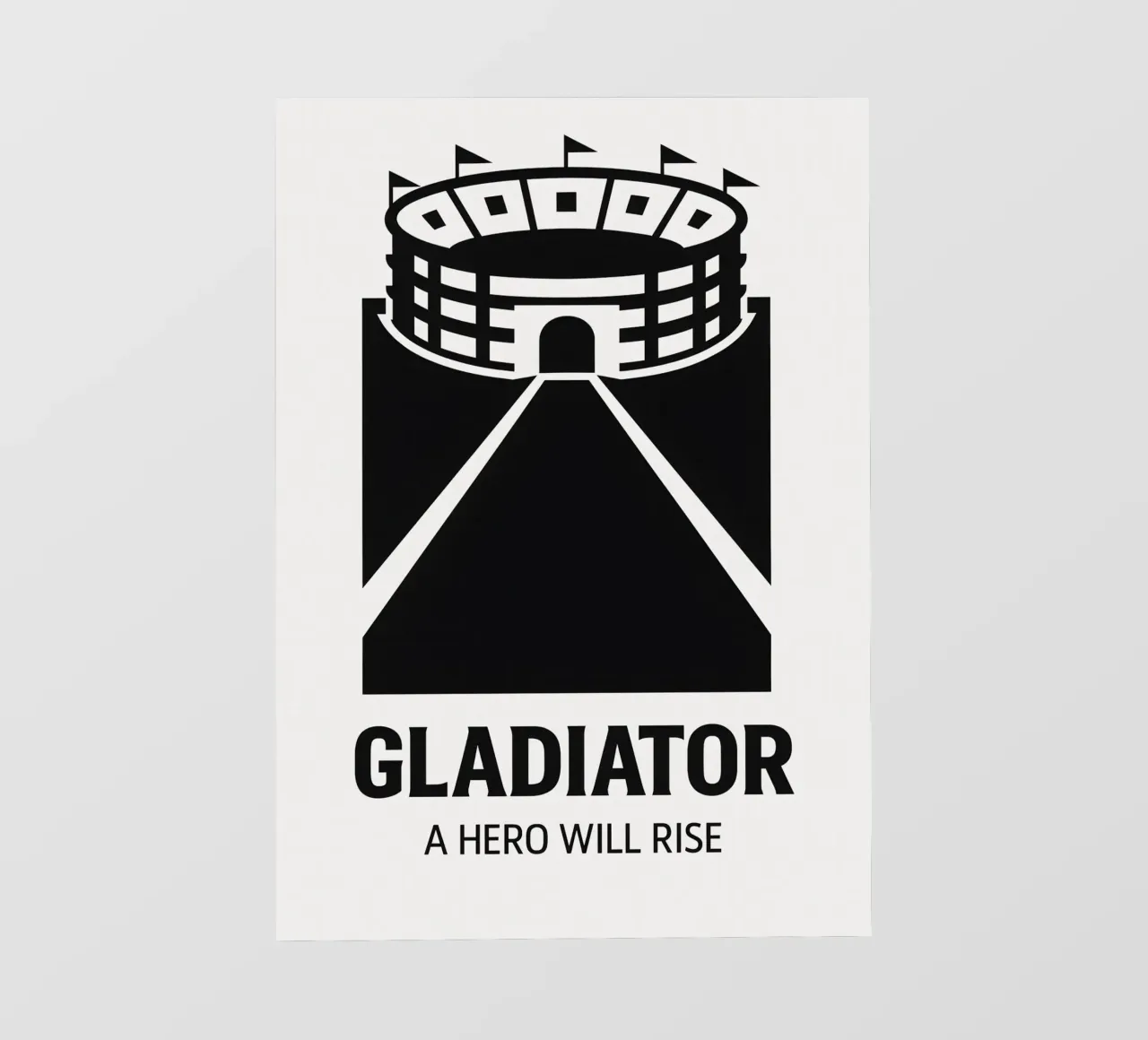 Gladiator Print pellicola backlit da MoviesArt