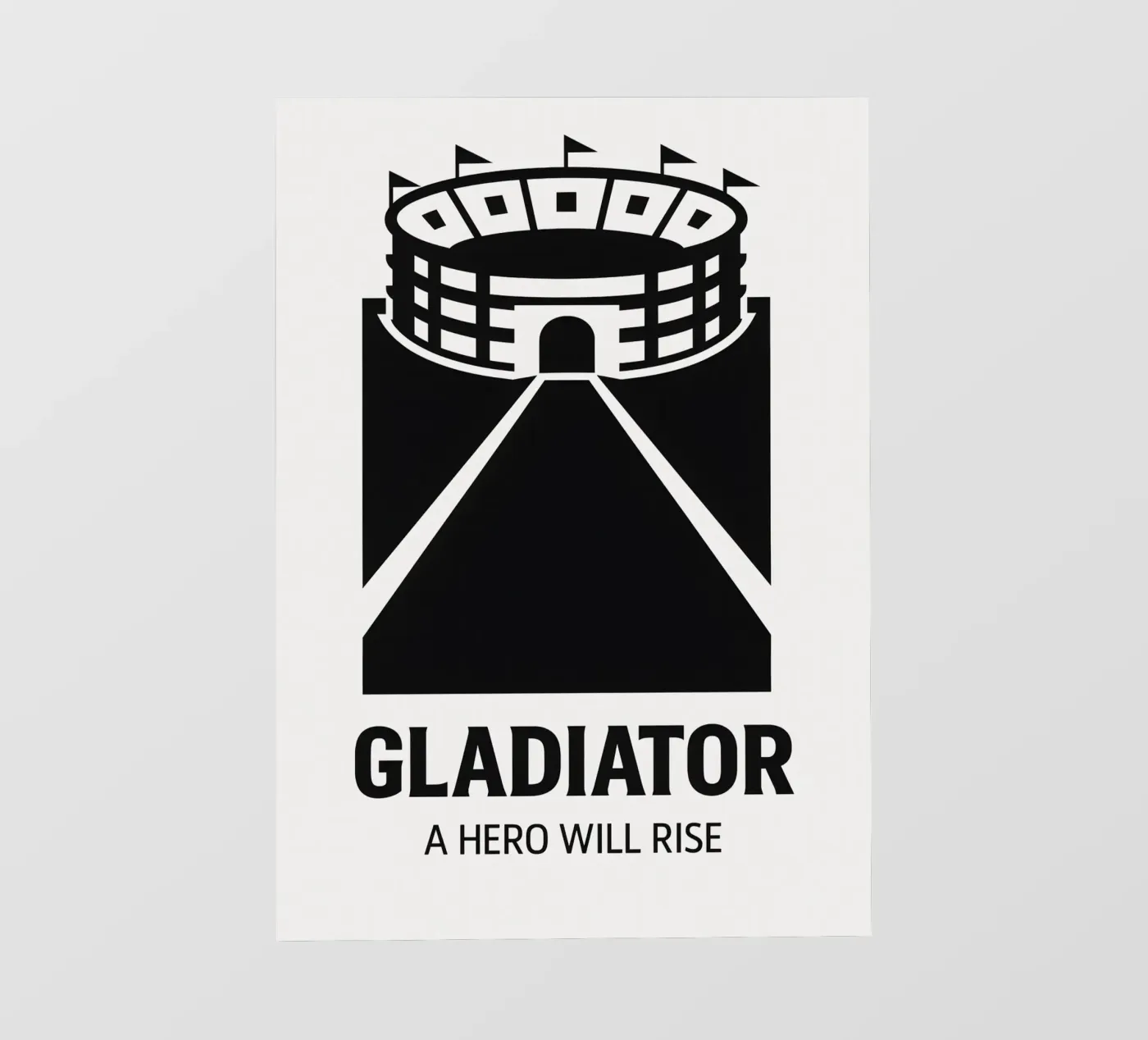 Gladiator Print fotobehang van MoviesArt