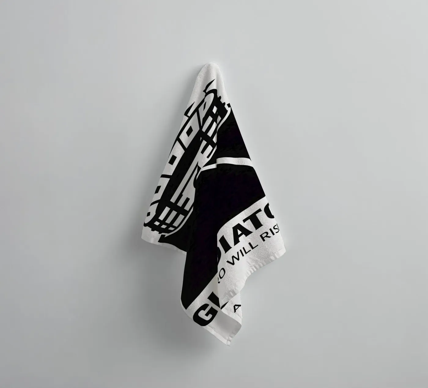 Gladiator Print badhanddoek van MoviesArt