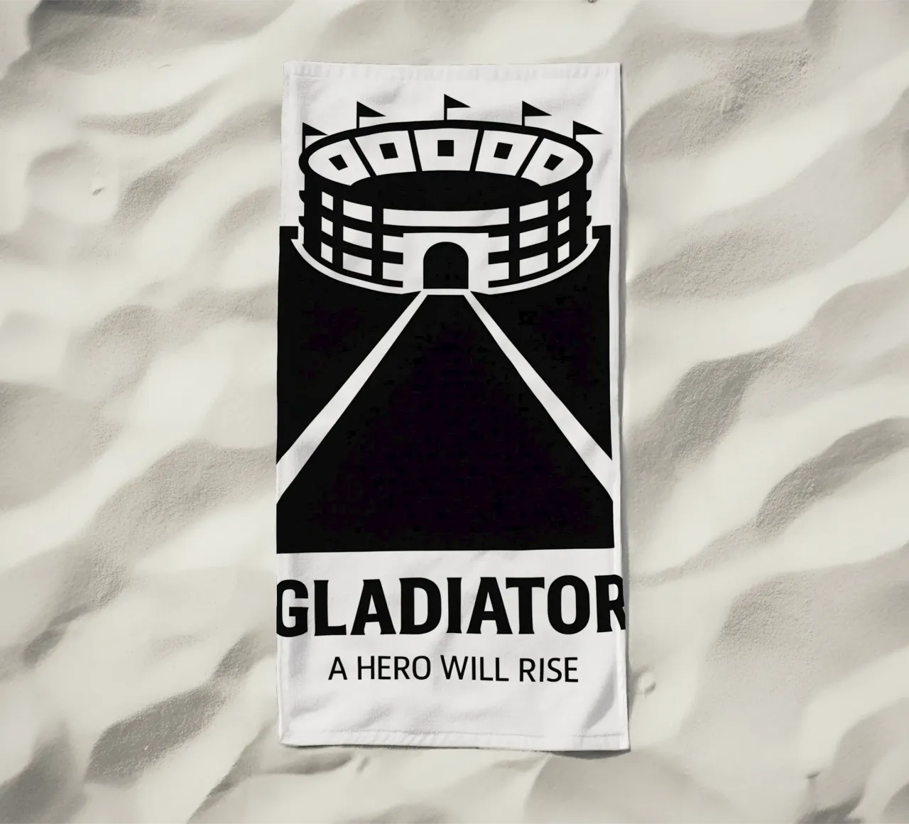 Gladiator Print telo mare da MoviesArt
