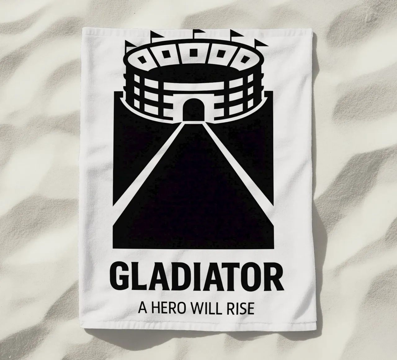 Gladiator Print telo mare da MoviesArt