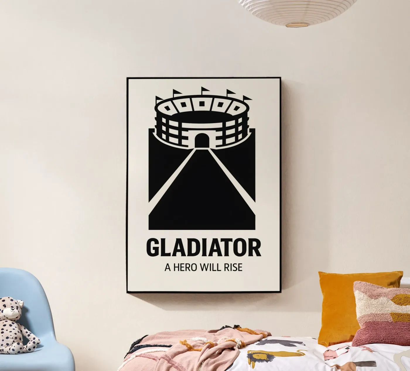Gladiator Print Acryl-Glas von MoviesArt