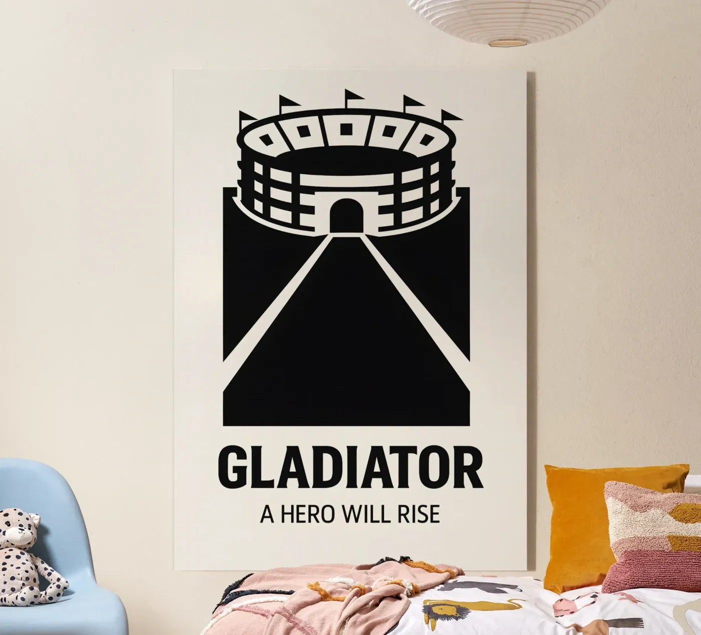 Gladiator Print Acryl-Glas von MoviesArt