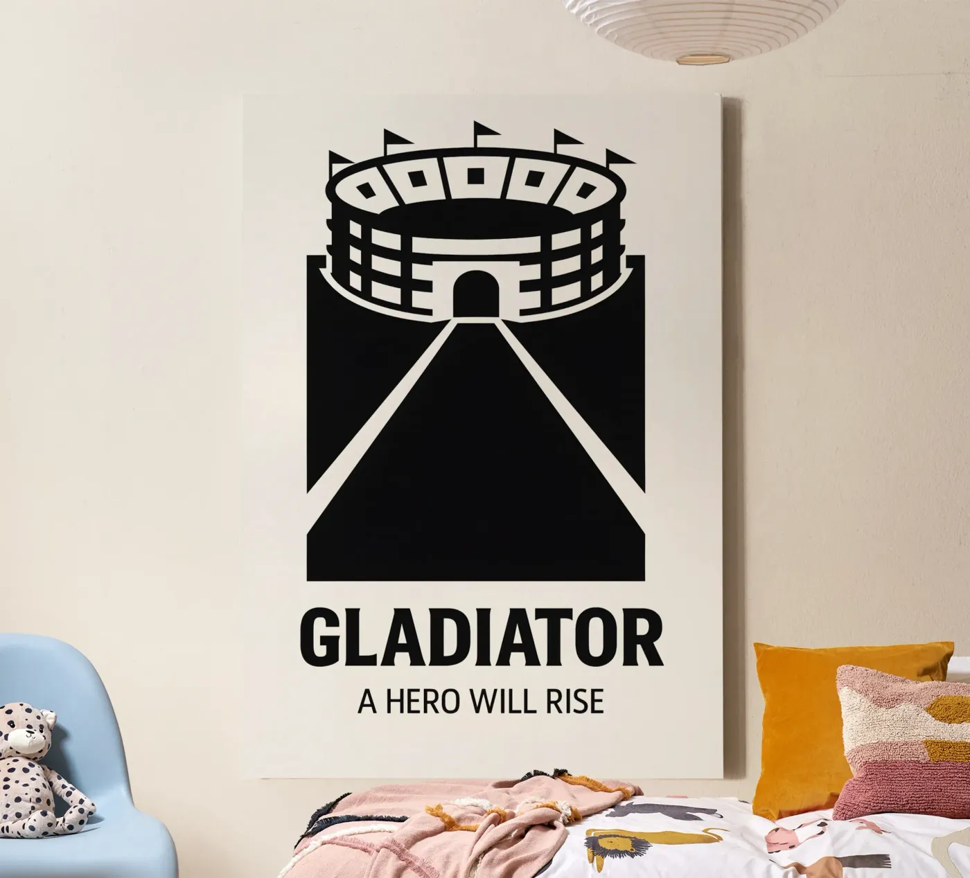 Gladiator Print tela da MoviesArt