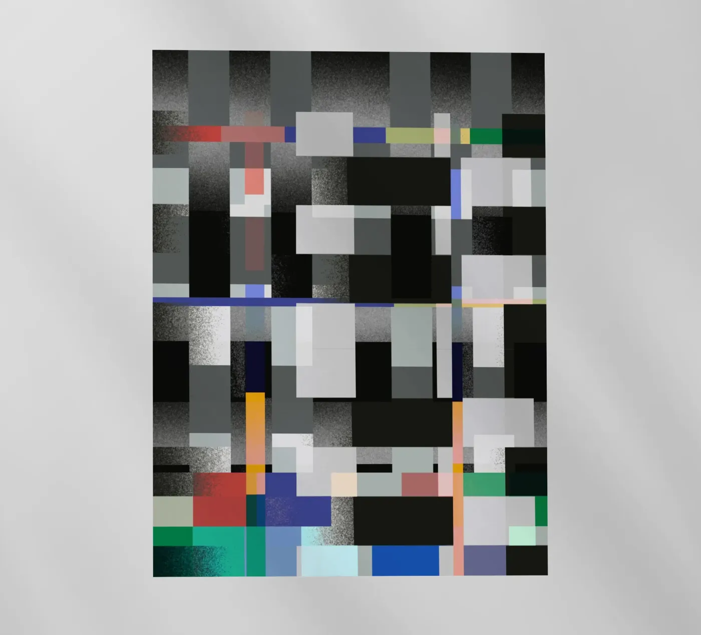 Modello Glitches 08 pellicola backlit da Little Dean