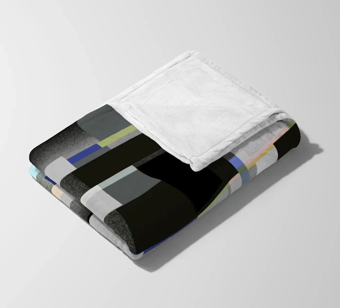 Modèle Glitches 08 plaid polaire de Little Dean